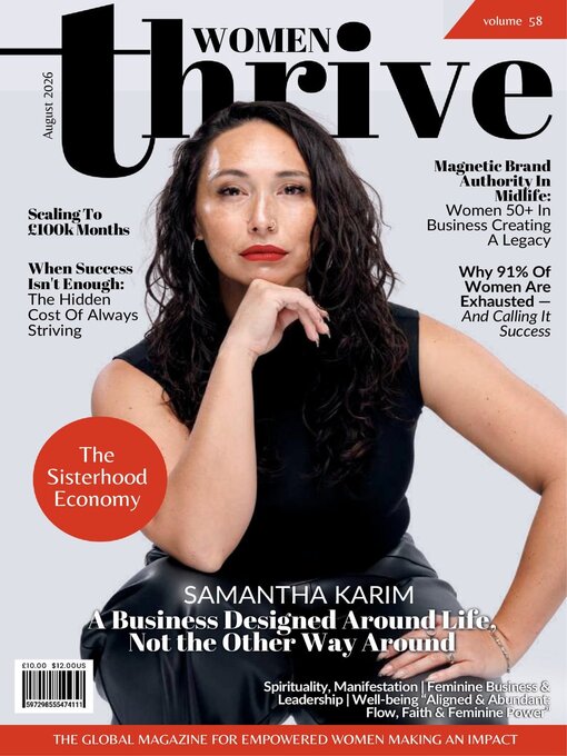 Cover image for Women Thrive Magazine 